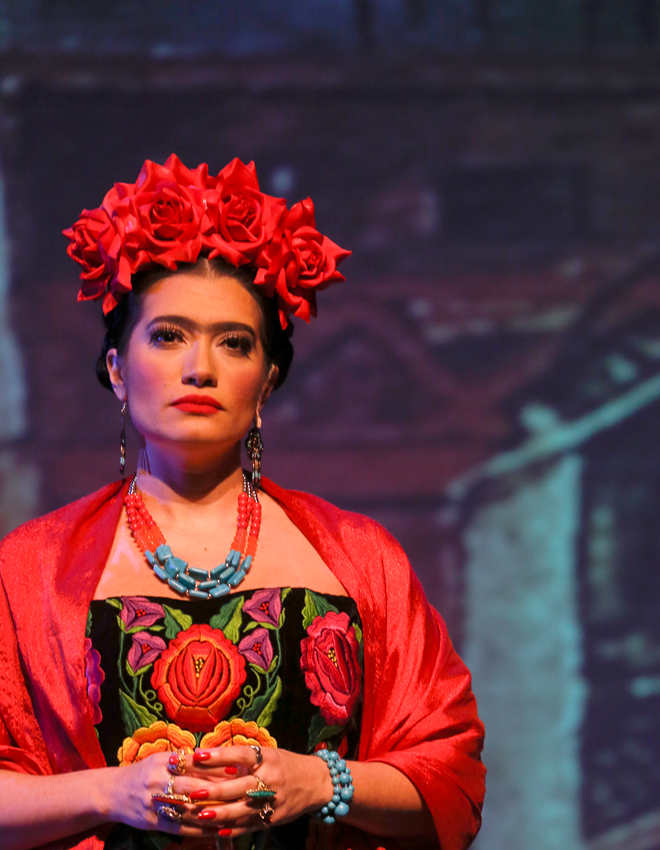 _Catalina Cuervo as Frida_ | photo courtesy of Anchorage Opera